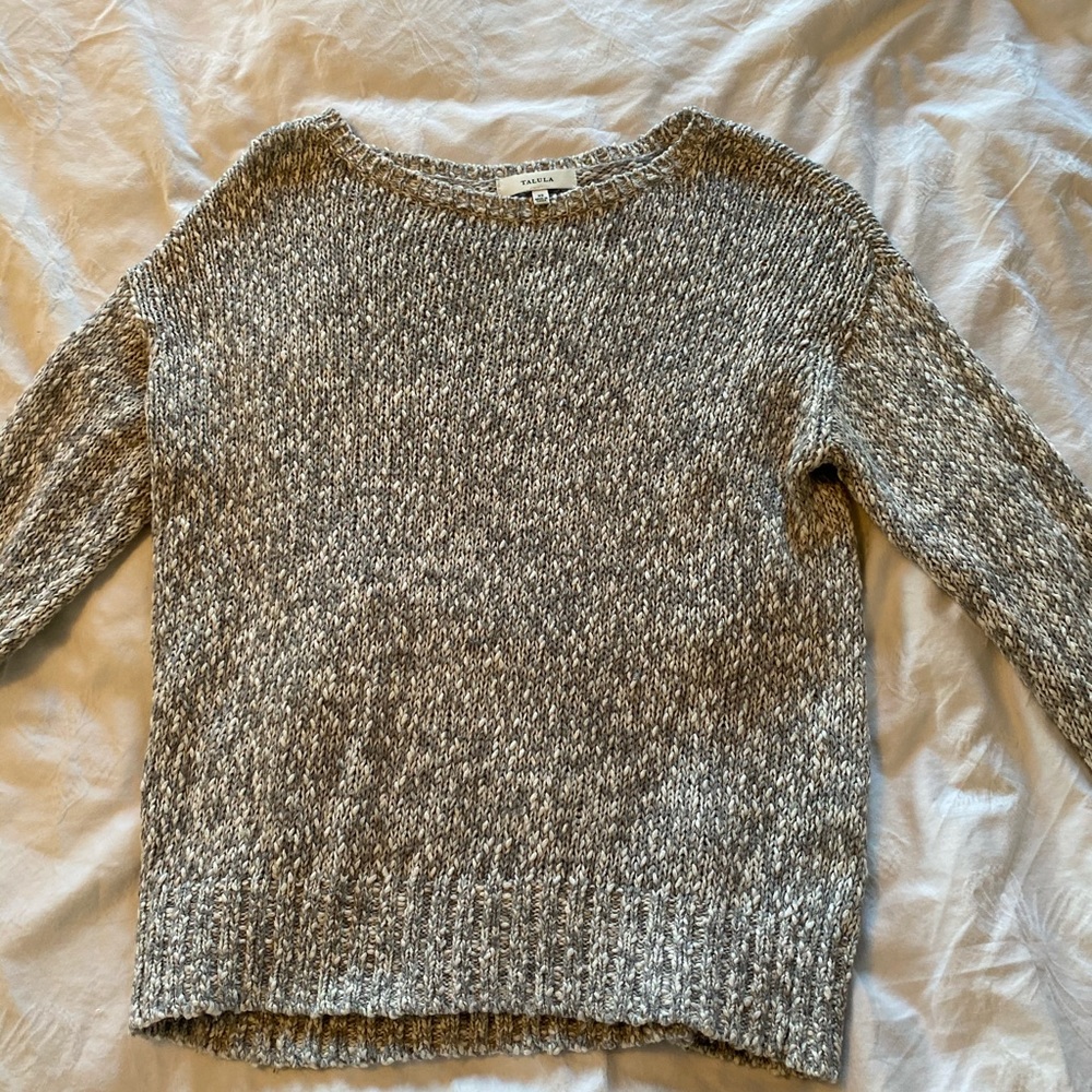 Talula Grey Knit Sweater